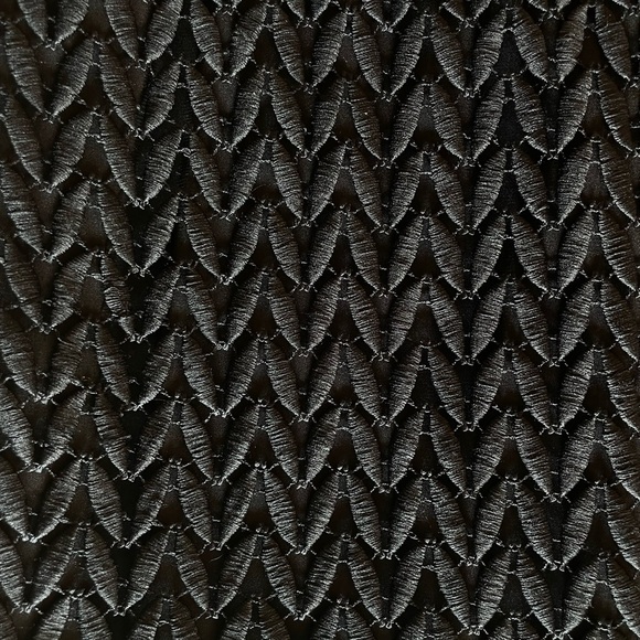 Kay Unger Tatum Black Lace Midi Dress 2 - Picture 5 of 9